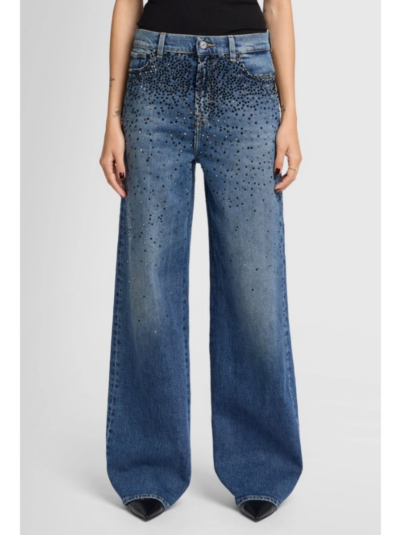 7 For All Mankind Jeans Bleu