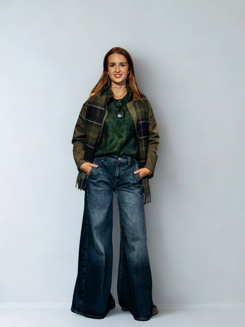 7 For All Mankind Jeans Bleu