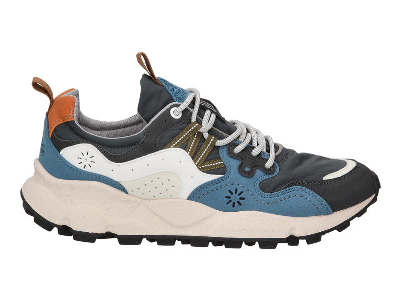 Flower Mountain Baskets Bleu