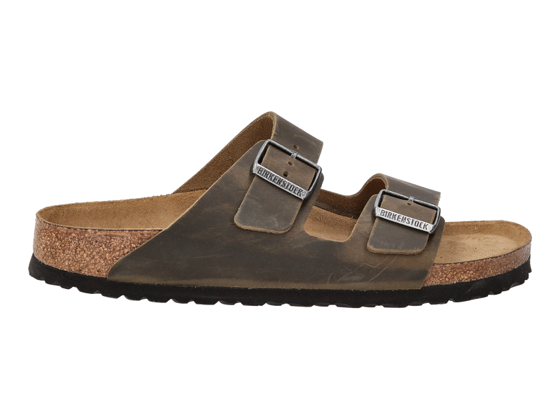 Bekijk product 'Birkenstock Slippers Kaki' Birkenstock Slippers Kaki
