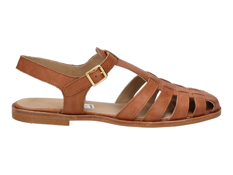 Angulus Sandals Cognac