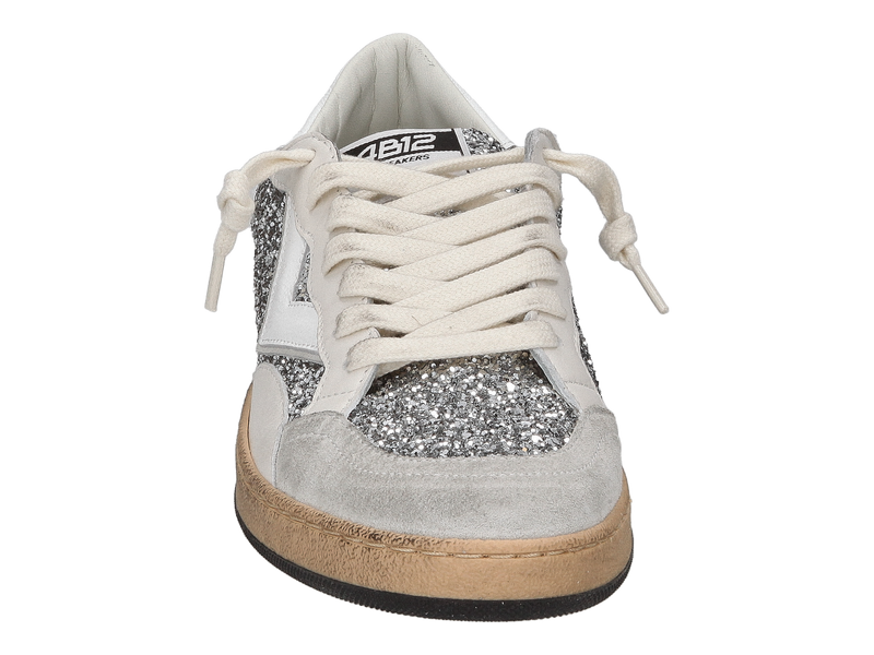 4b12 Sneakers Zilver