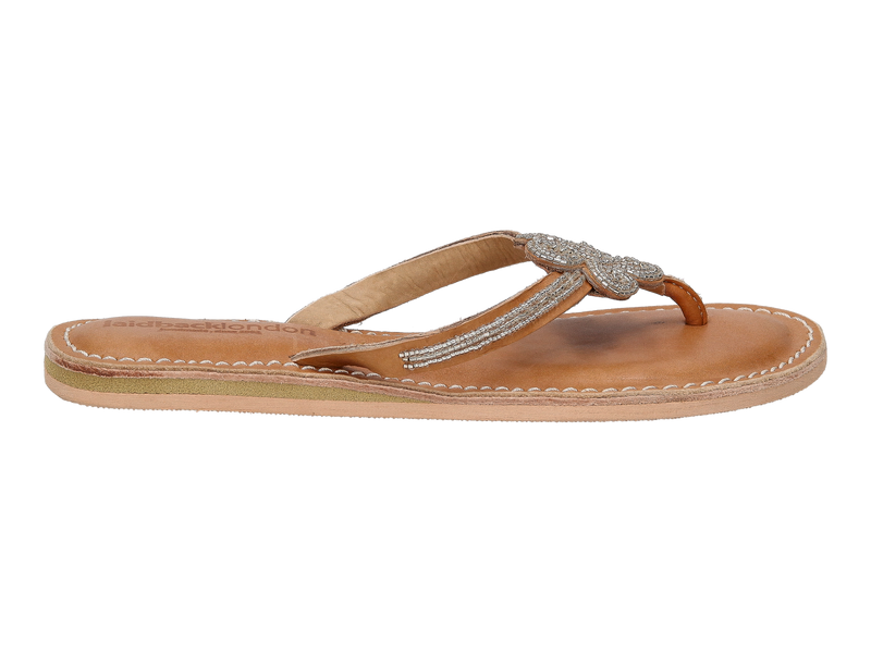 Laidback London Slippers Cognac