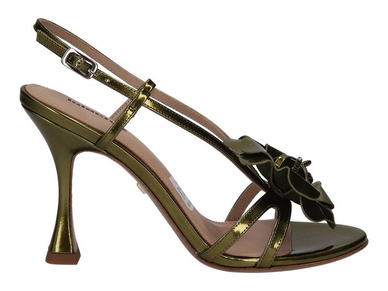 Lola Cruz Sandalen Kaki