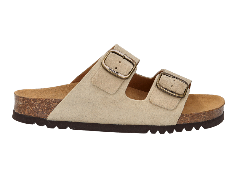 Scholl Mules Beige