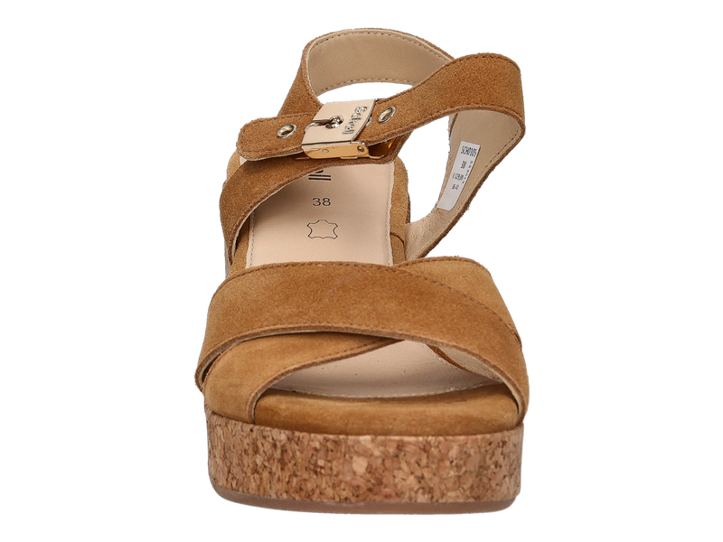 Scholl Sandalen Cognac