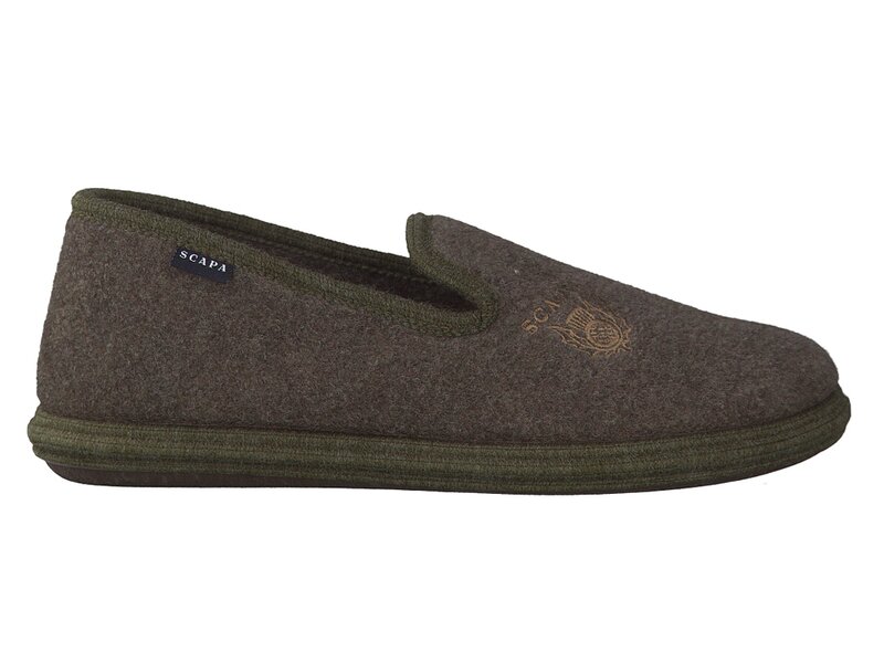 Scapa Pantoffels Bruin