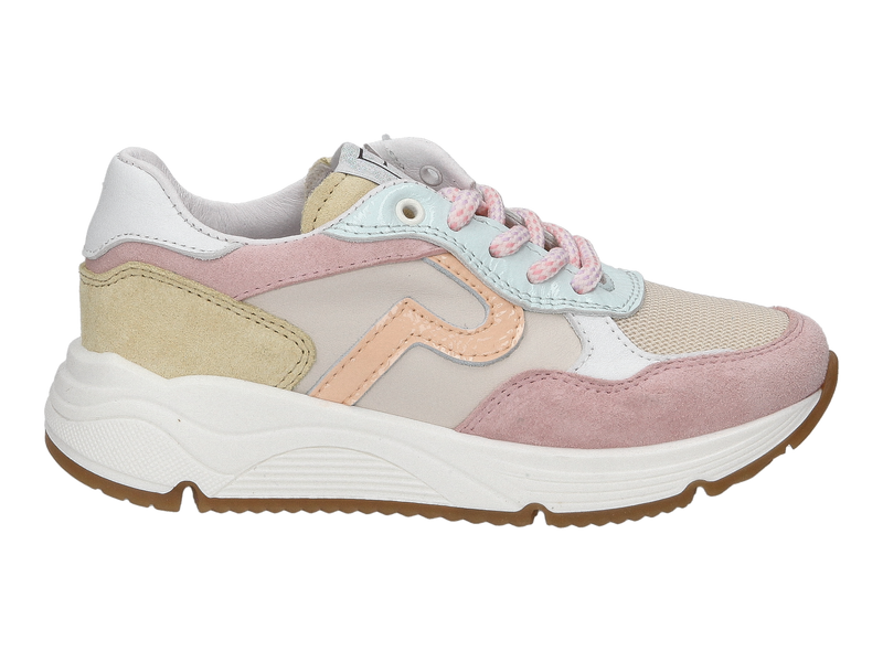 Poldino Chaussures à Velcro Rose