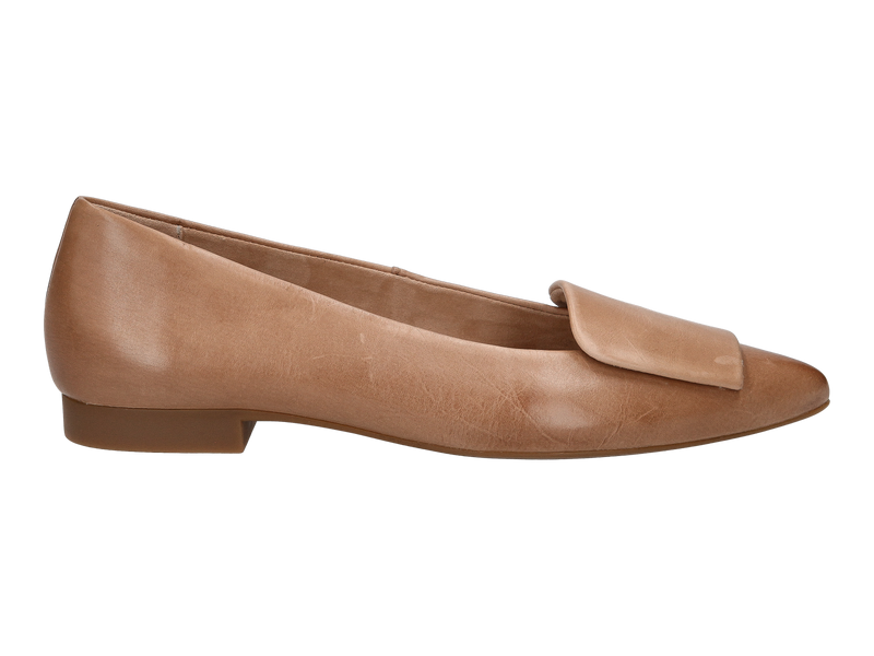 Paul Green Ballerinas Cognac