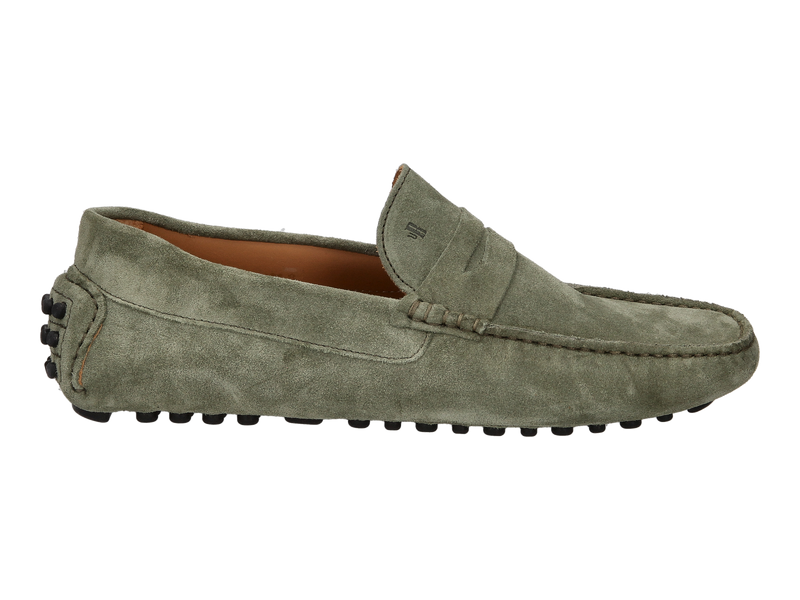 Van Bommel Mocassins Groen