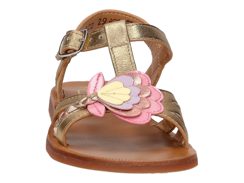 Pom D'api Sandales Or