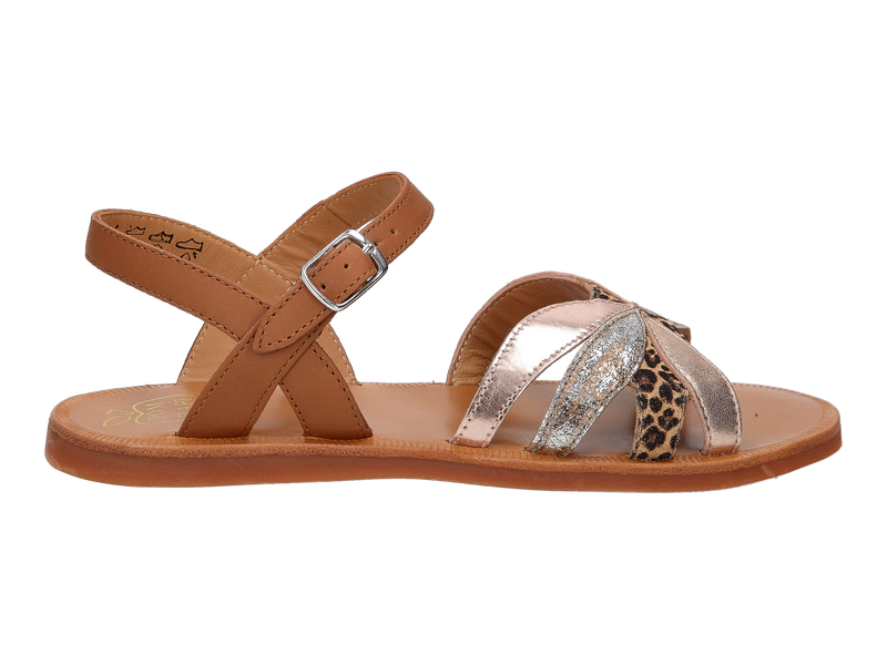 Pom D'api Sandales Bronze