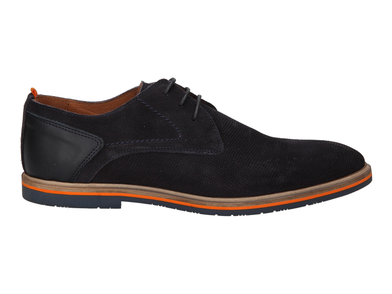 Ago Nord Chaussures à Lacets Bleu