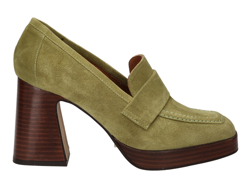 Angel Alarcon Mocassins Vert