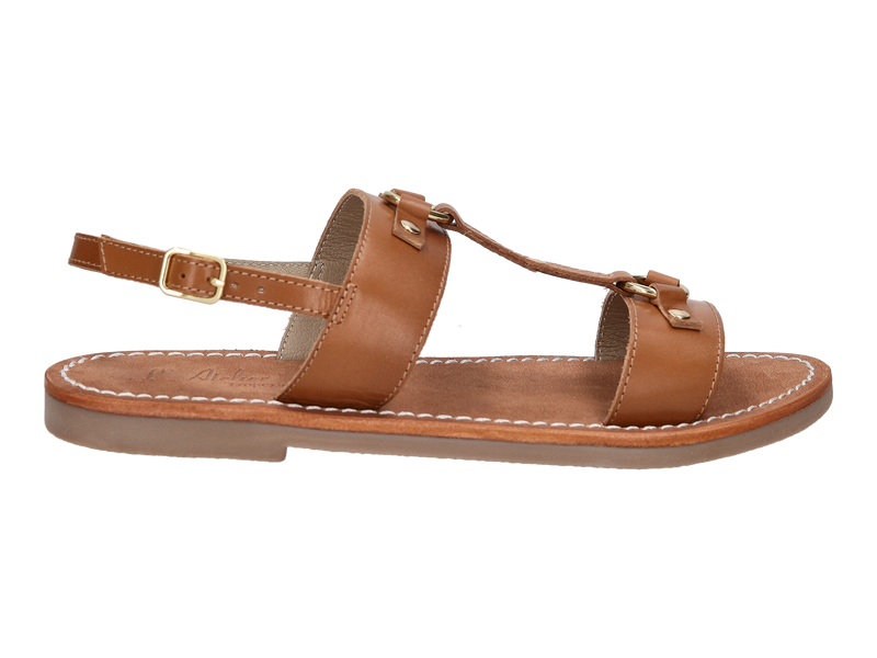 L'atelier Tropezien Sandalen Cognac
