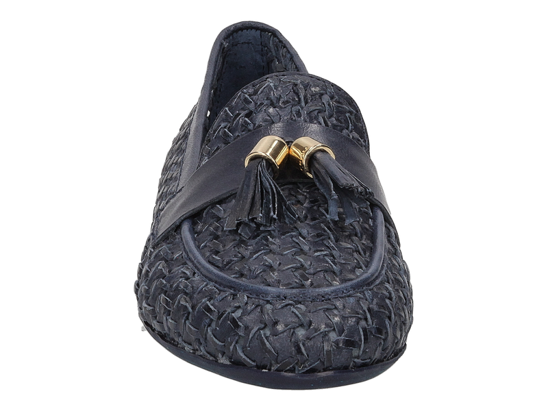 Frau Mocassins Bleu