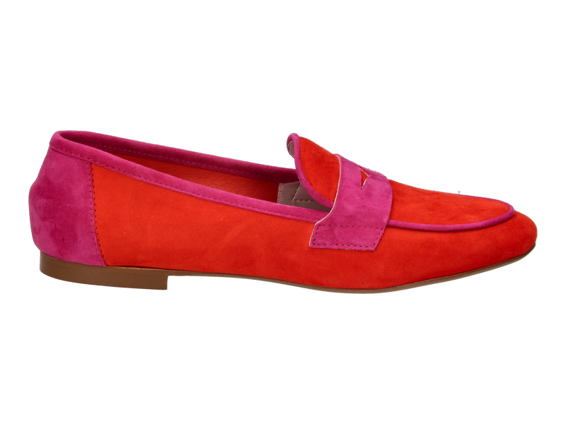 Gianluca Pisati Mocassins Koraalrood