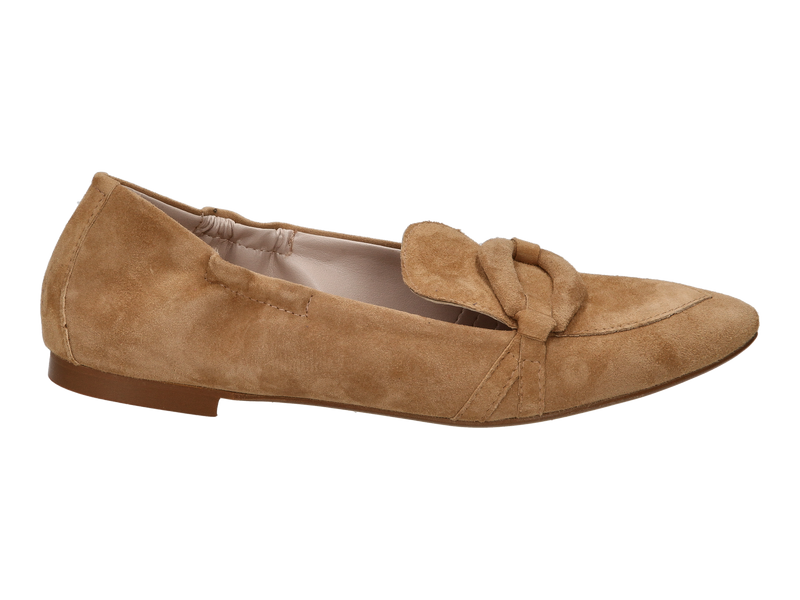 Gianluca Pisati Ballerines Cognac