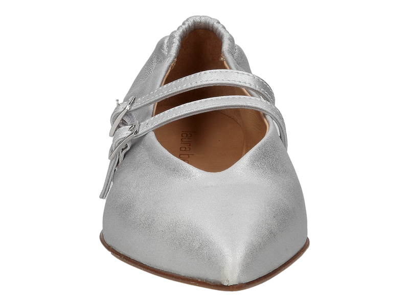 Laura Bellariva Ballerinas Silver