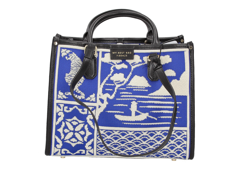 My-best Bag Shoppers Blauw