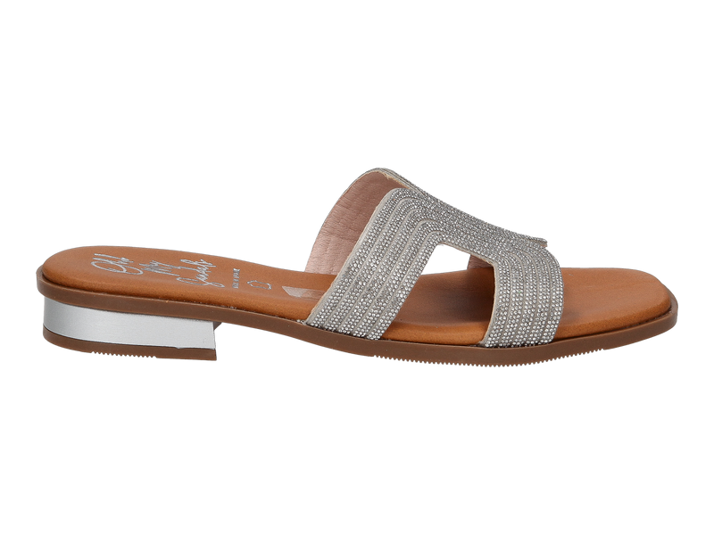 Oh My Sandals Mules Silver