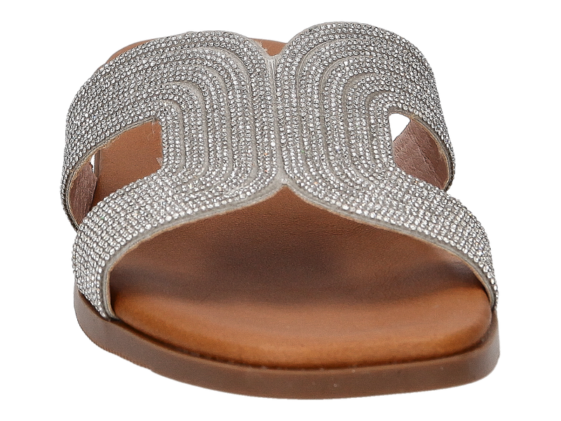 Oh My Sandals Mules Silver