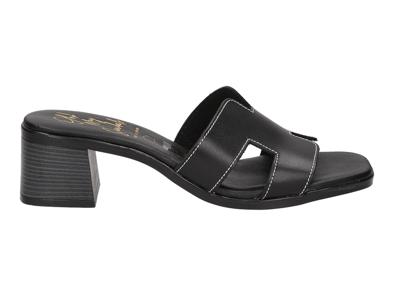 Oh My Sandals Mules Black