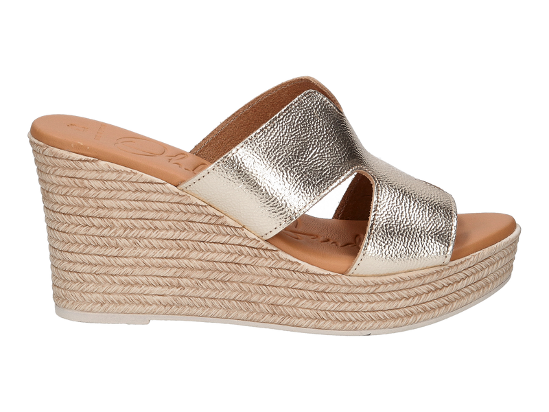 Oh My Sandals Mules Gold