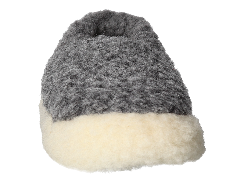 Rue De Wool Pantoffels Grijs