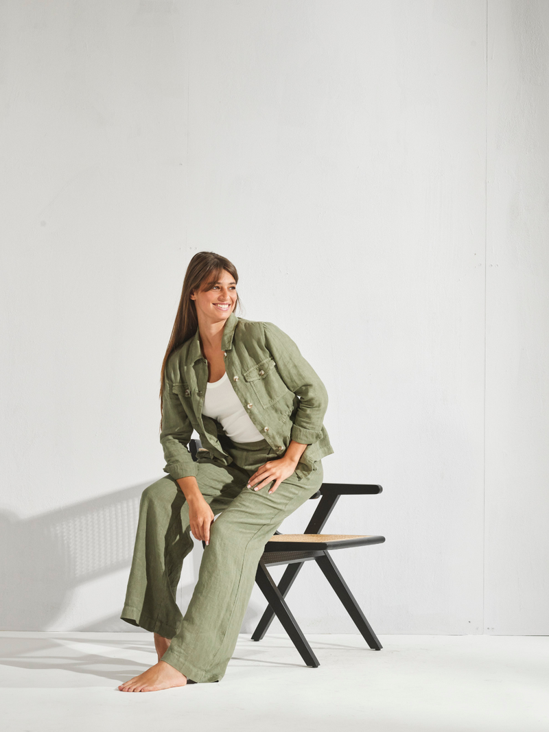 Bekijk product 'Lalotti Broeken Kaki' Lalotti Broeken Kaki