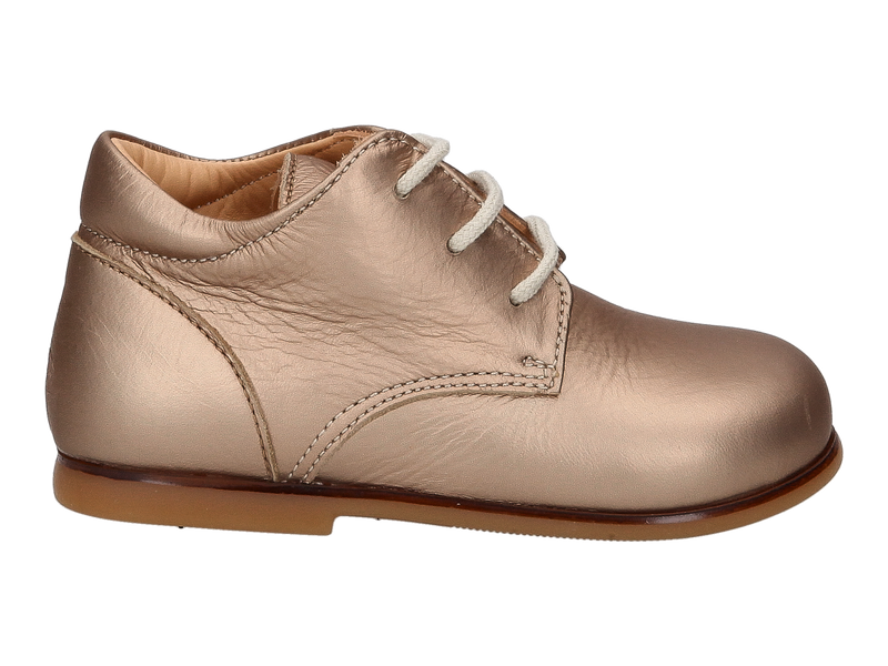 Ocra Chaussures à Lacets Beige