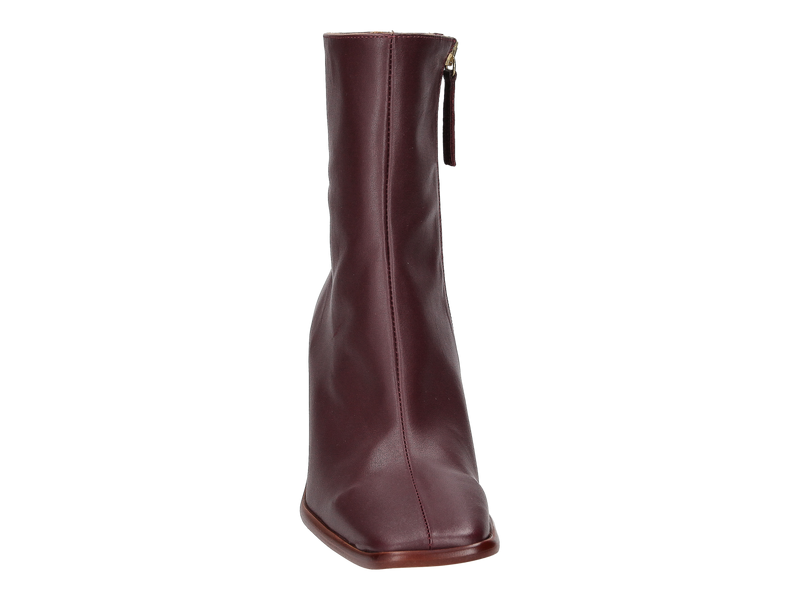 Alohas Boots Met Hak Bordeaux