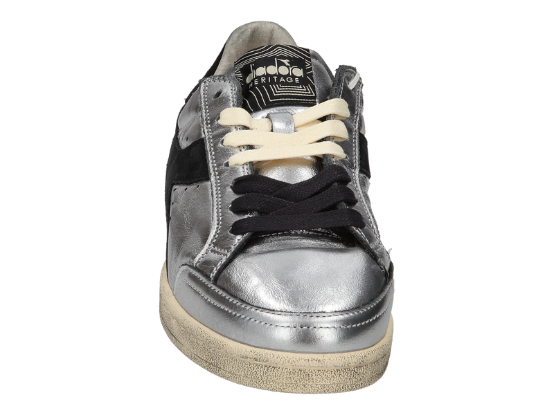 Diadora Heritage Baskets Argent