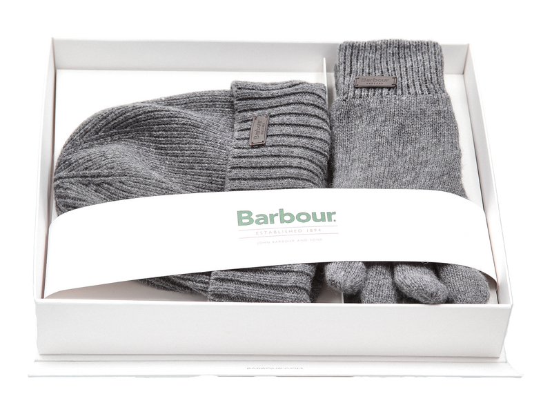 Barbour Giftboxen Grijs