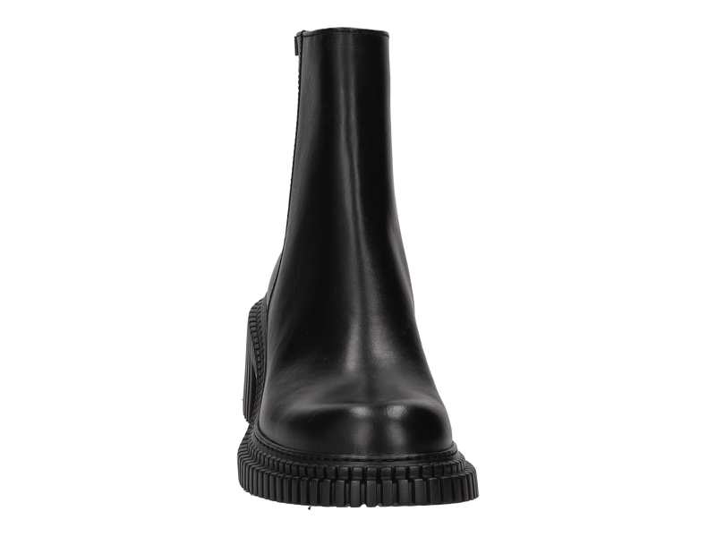 Camper Boots Met Hak Zwart