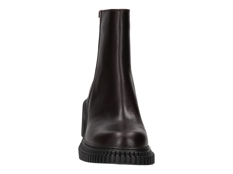 Camper Botte à Talon Bordeaux