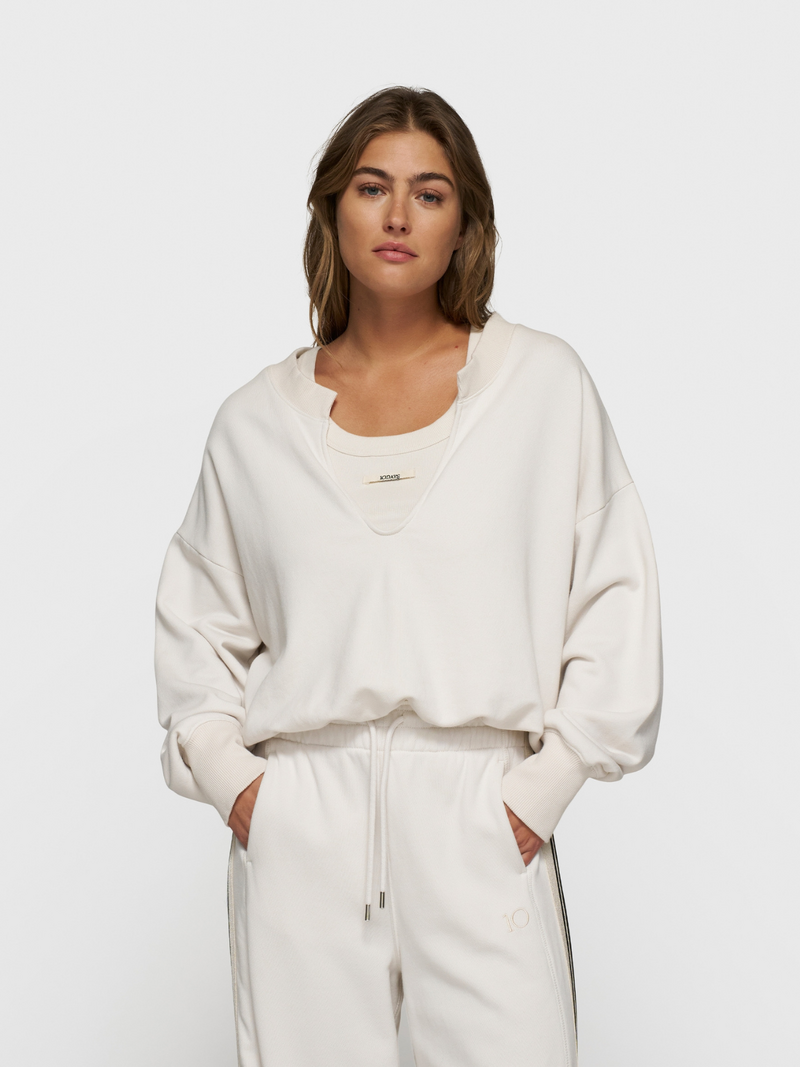 10 Days Sweatshirts Off White