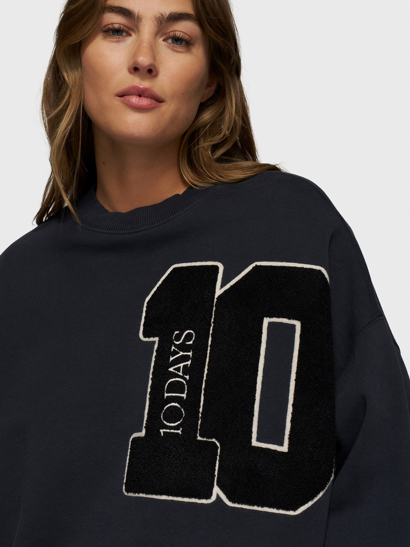 10 Days Sweatshirts Bleu