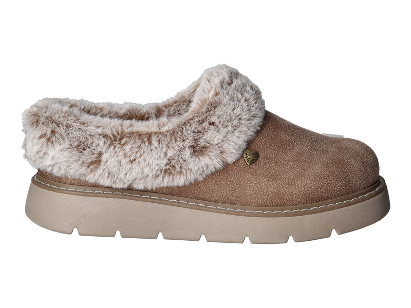Skechers Pantoufles Taupe