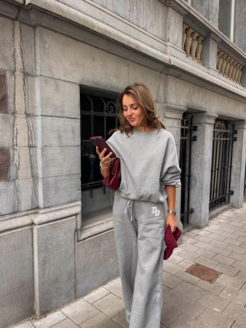 Dou Doun Trousers Gray