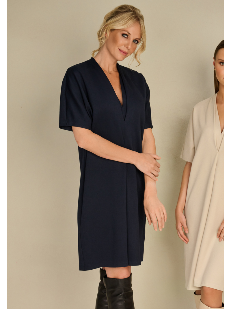 Ac By Annelien Coorevits Jurken Blauw