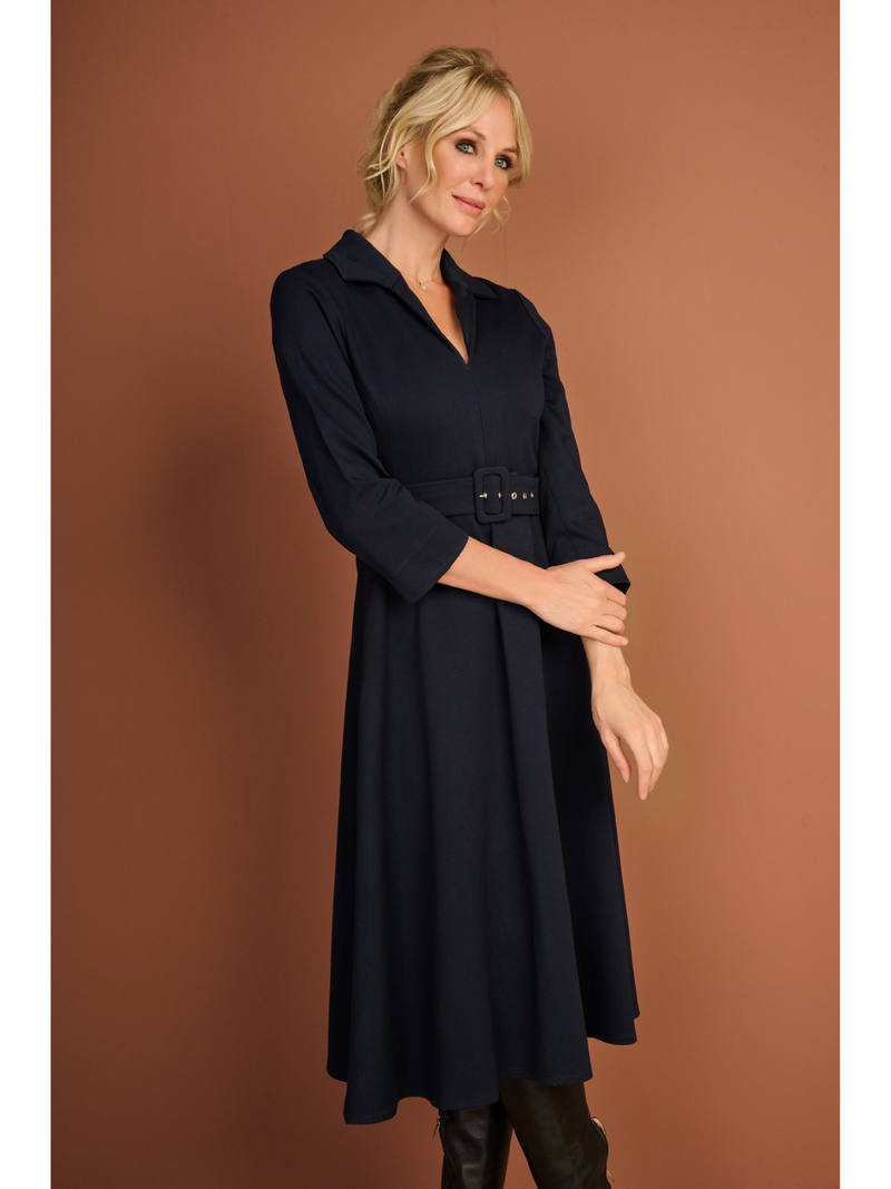 Ac By Annelien Coorevits Jurken Blauw