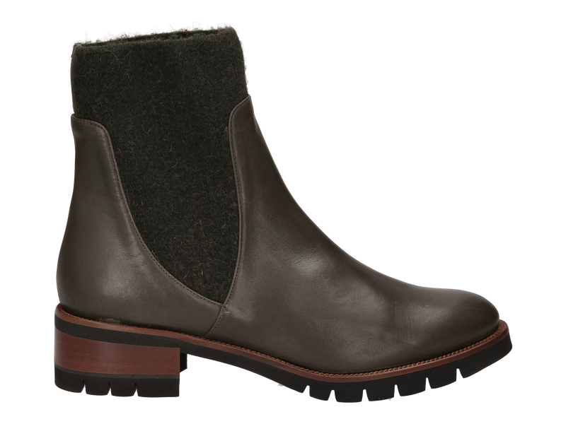 Cervone Botte à Talon Vert