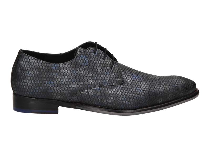 Floris Van Bommel Veterschoenen Blauw