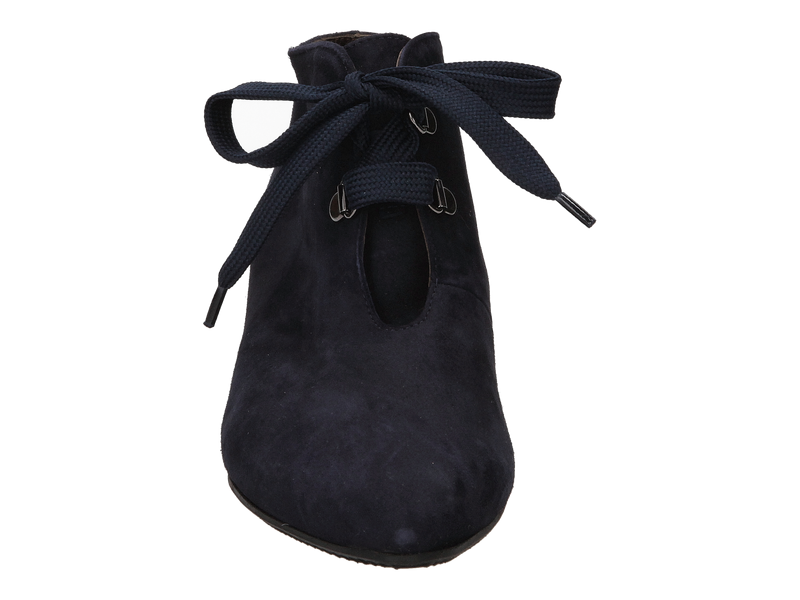 Brunate Boots Met Hak Blauw