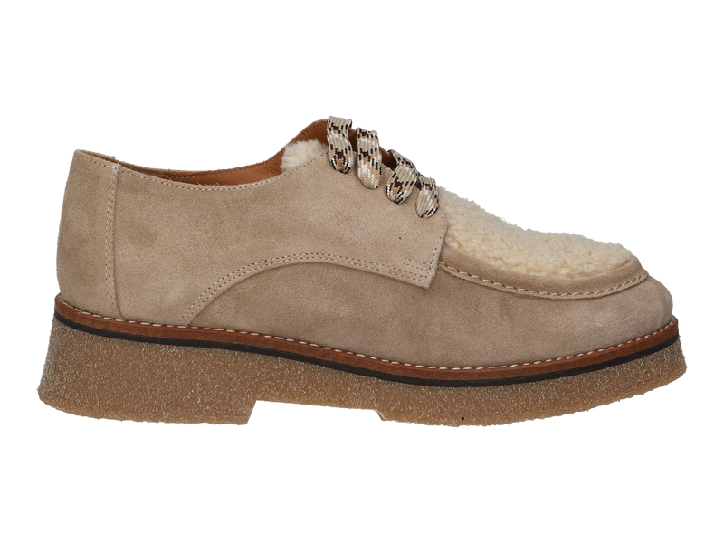 Ctwlk Chaussures à Lacets Beige