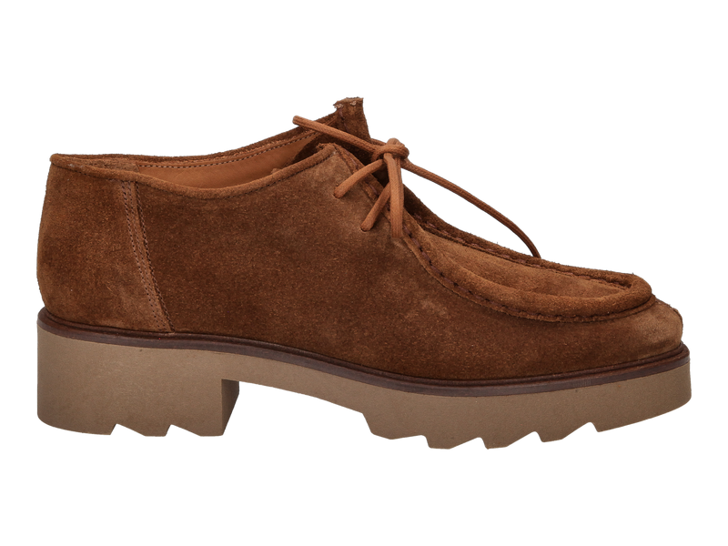 Ctwlk Chaussures à Lacets Cognac