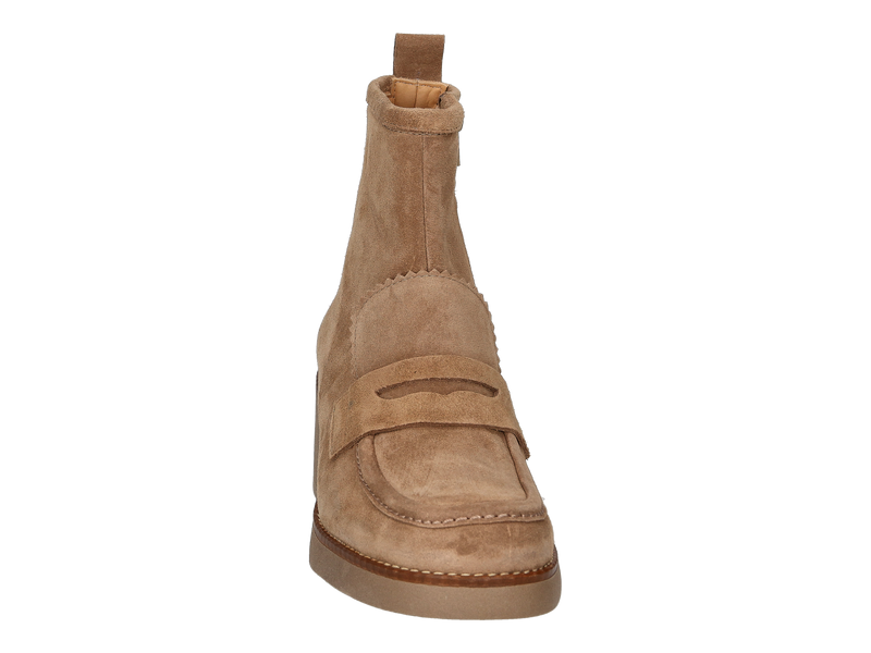 Ctwlk Botte à Talon Beige