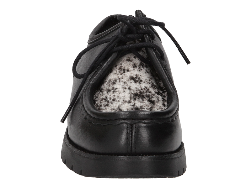 Kleman Veterschoenen Zwart