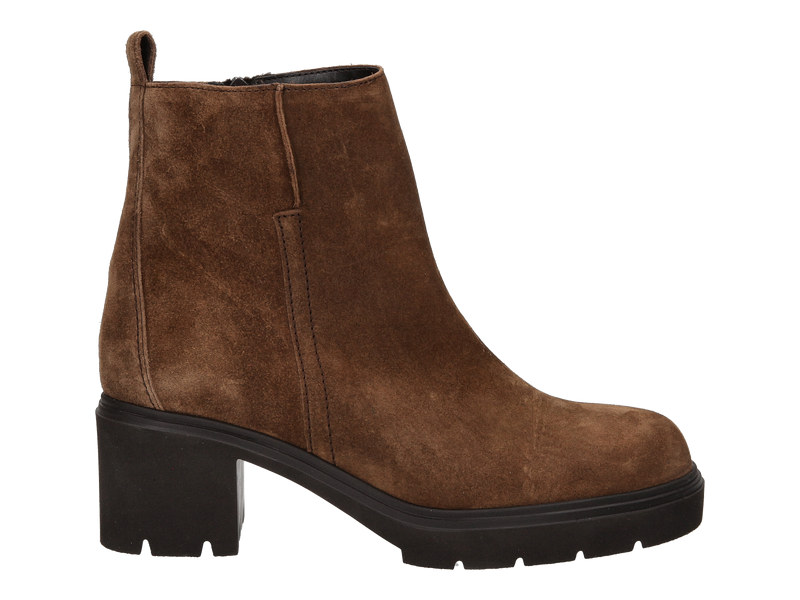 Gabor Boot With Heel Brown